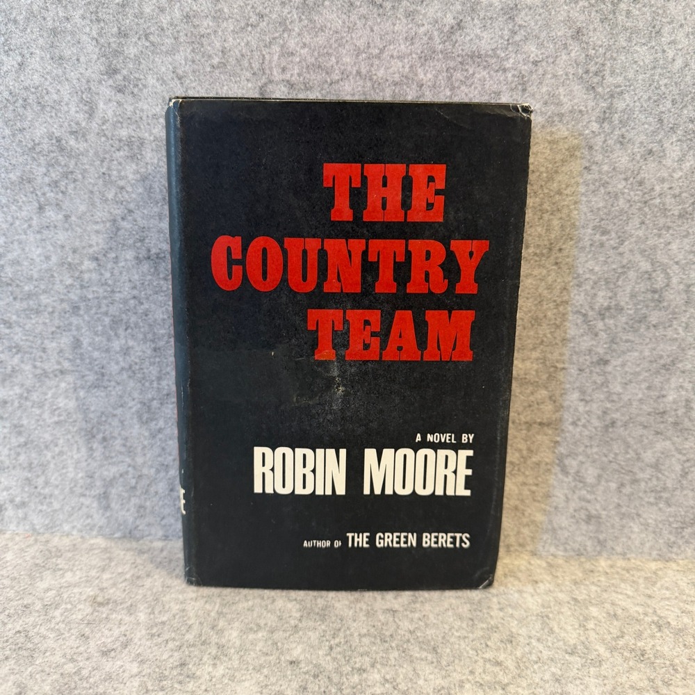 The Country Team by Robin Moore - Hardcover - Military Fiction War Novel